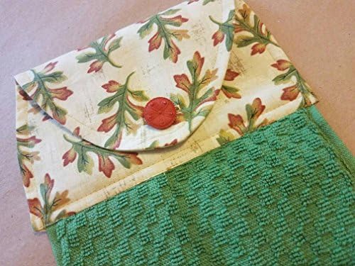 Autumn Fall Leaves Hanging Kitchen Dish Towel