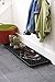 Gardeners Supply Company Large Boot Tray with Drip Grids | Multi-Purpose All Weather Waterproof Indoor & Outdoor Shoes Mat Made with 100% Recycled Plastic | 46-1/2