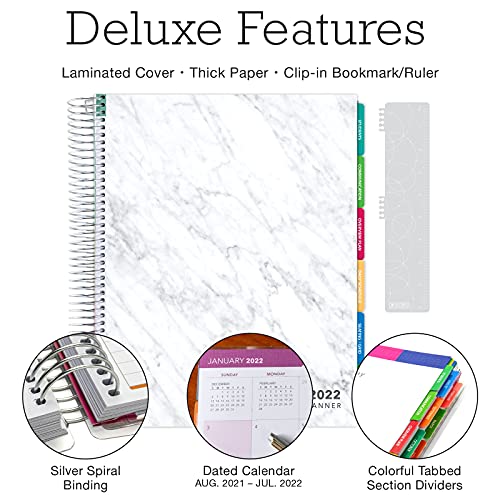 Deluxe 20212022 Dated Teacher Planner 8.5"x11" Includes 7 Periods