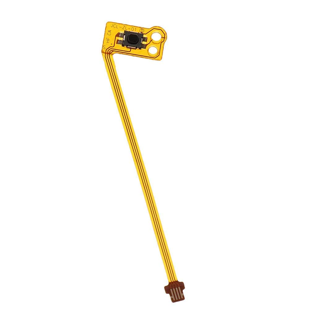 GGZoneZL ZR L Left Button Key Flex Cable Replacement for Nintendo Switch NS Joy con Repair Part (ZL)