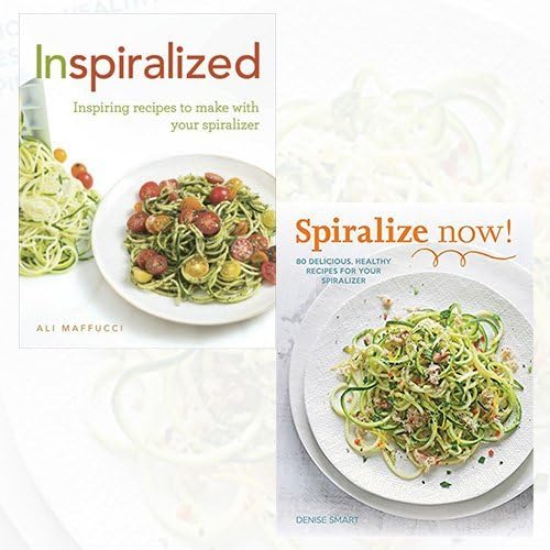 Inspiralized and Spiralize Now 2 Books Bundle Collection - 80 Delicious, Healthy Recipes for your Spiralizer,Inspiring recipes to make with your spiralizer