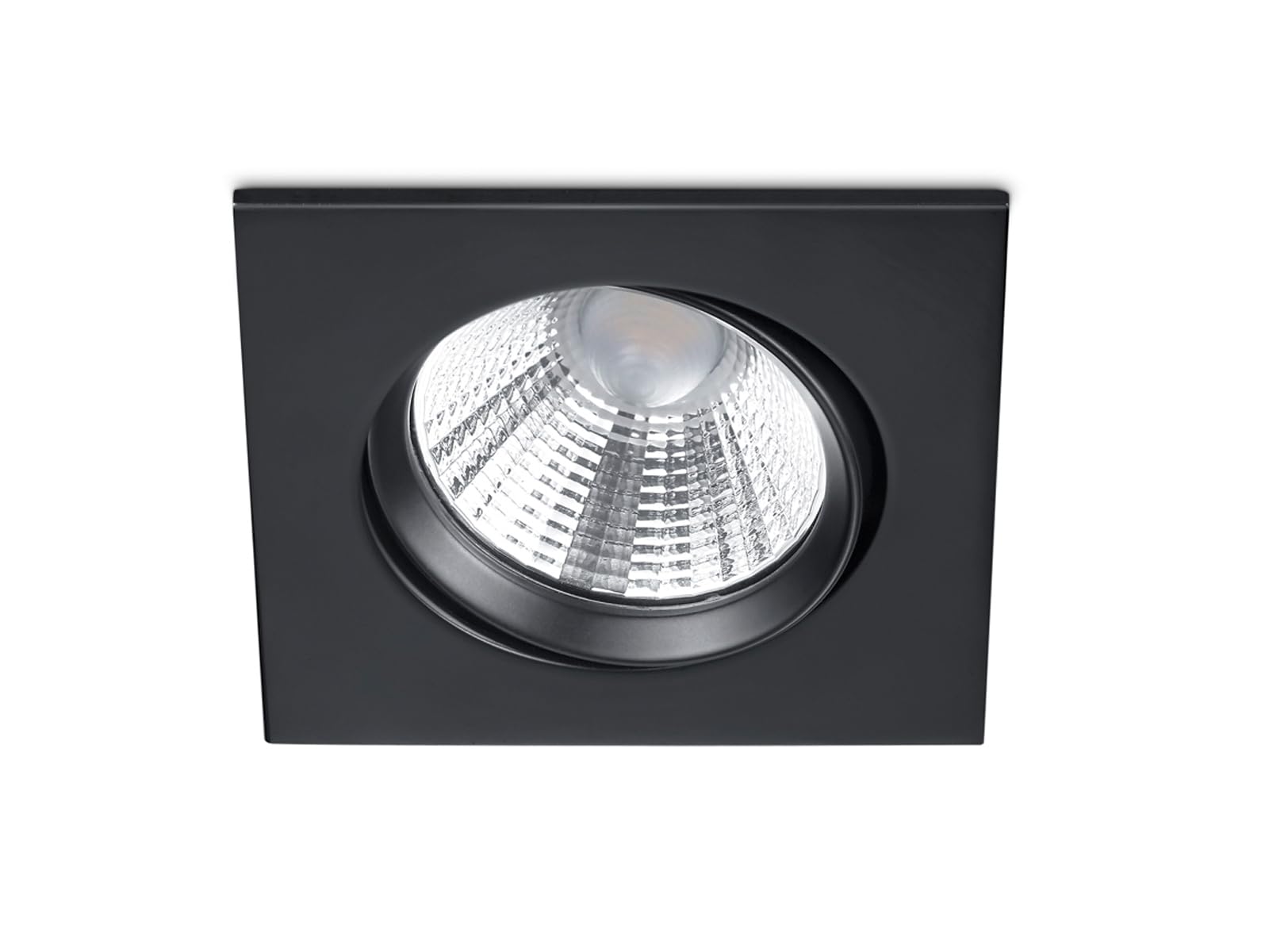 Trio Leuchten Pamir 650410132 LED Recessed Lights Metal Matte Black with 5.5 Watt LED