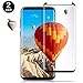 Callict 6598534034 [2Pack] Galaxy S9 Tempered Glass Screen Protector, 3D Curved [Liquid Dispersion Tech] 9H Hardness,Easy Install for Samsung Galaxy S9