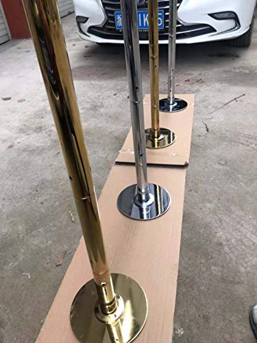 45mm Removable Dancing Pole Kit Portable Fitness Dance Sport Exercise Club Party Pub Home Dance (Gold)