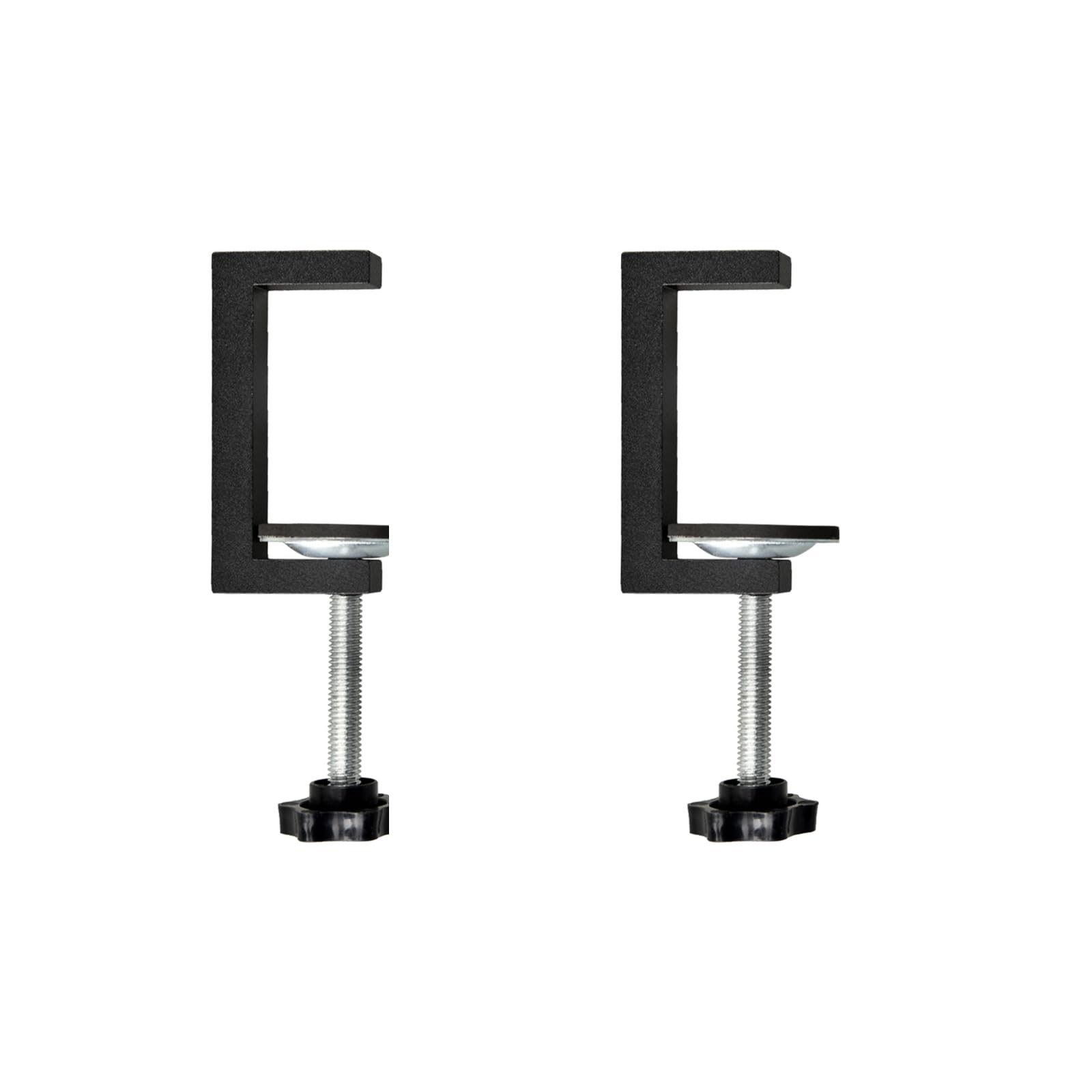 NS Juvyig G Clamps for Woodwork, Adjustable Screw Small Clamps, Universal Table Clamps for Woodworking, Mini Bar Clamp for Carpentry DIY Projects(2pcs)