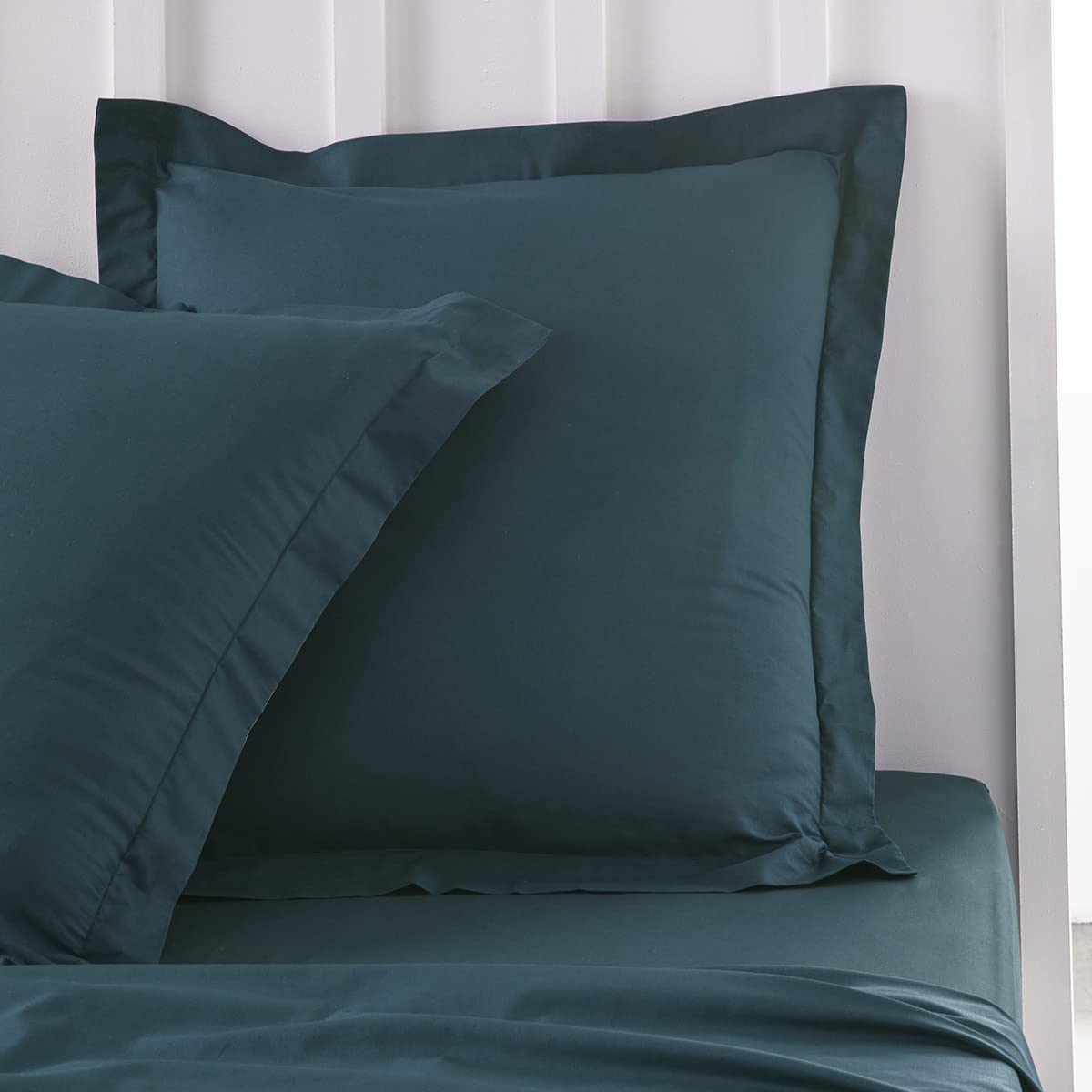 TODAY Essential Set of 2 Pillowcases 63 x 63 cm 100% Cotton Plain