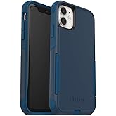 OtterBox iPhone 11 Commuter Series Case - BESPOKE WAY (BLAZER BLUE/STORMY SEAS BLUE), slim & tough, pocket-friendly, with port protection
