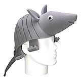 FOAM PARTY HATS: Armadillo Hat - Handmade Armadillo