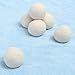 Tezoo Wool Dryer Balls, New Zealand Imported Premium Reusable Natural Fabric Softener, 6-Pack