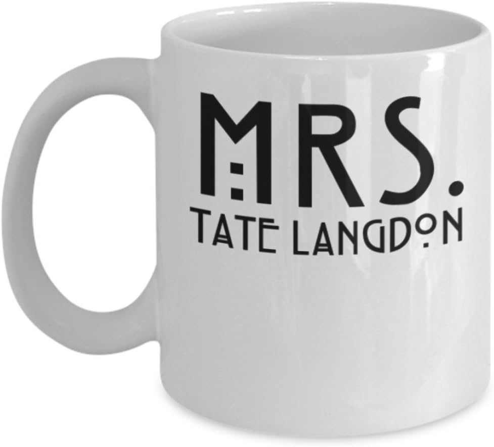 MRS. TATE LANGDON - By Trinkets & Novelty - This 11oz American Horror Story Mug Is The Perfect American Horror Story Merchandise Gift For Any Fan of American Horror Story Asylum