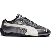 PUMA Womens Speedcat Metallic Lace Up Sneakers Shoes Casual - Black