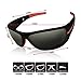 BLUPOND Motorcycle Glasses for Men Women - Polarized Sports Sunglasses for Riding Cycling - UV400 Protection - Chopper