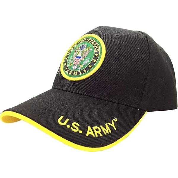 United States Army Veteran Embroidered Mesh Baseball Cap - Adjustable, Blue, Trade Winds Brand