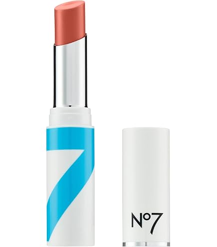 Amazon.com : No7 High Shine Lip Gloss - Peony - Moisturizing, High