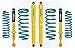 Dobinsons Pair of Rear Twin Tube Shocks Compatible with Toyota Land Cruiser 80 series 1990-1997 for 4-5