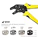 Meterk Wire Stripper and Crimping Tool 0.14-6mm² Adjustable Crimping Range With Carbon Steel + Alloy