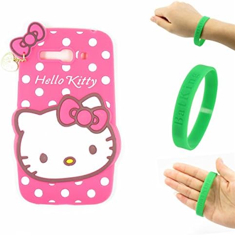 Alcatel C9 Case Alcatel One Touch Pop C9 Case,Bat King 3D Cartoon Hello Kitty Silicon Gel Rubber Case Cover Skin for Alcatel One Touch Pop C9 OT 7047(Hot Pink Hello Kitty)