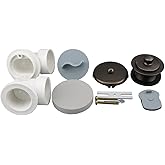 PROFLO PFWO357 1-1/2" Lift and Turn Tub Drain Kit - with Overflow - Oil Rubbed Bronze