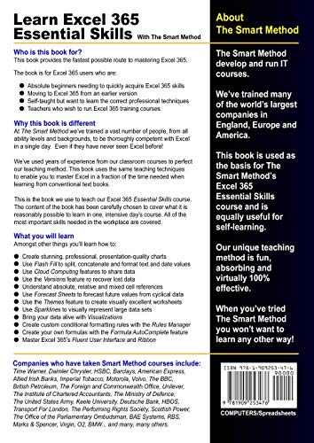 Learn Excel 365 Essential Skills with The Smart Method: Fifth Edition ...