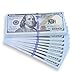 Top Treasures Prop Toy | 10,000$ |100 Count of 100$ Dollar Bills | Double-Sided Banded | Pretend Play | Fake Real | Great for Games with Children | (100) …