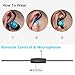 Langsdom Sweatproof Sport Headphones In Ear Bass Exercise Earbuds Earphones with Remote and Mic for Running Gym Jogging for iPod iPhone Samsung (SP80A Black? …