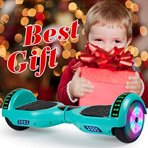 Felimoda 6.5" inch Two Wheels Electric Smart Self Balancing Scooter Hoverboard with Wireless Speaker LED Light-UL 2272 Certified for Kids Gift and Adult,Red - Thumbnail 7