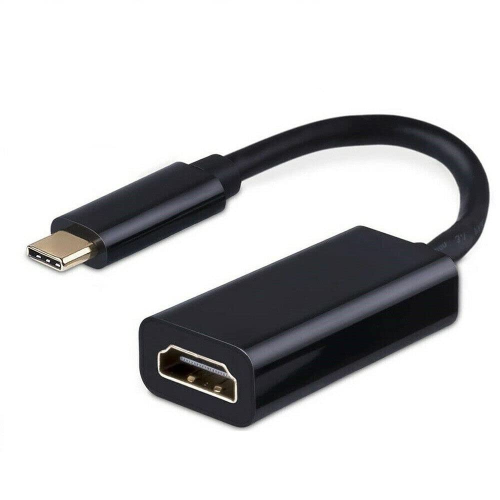 Multibao Type C to HDMI Adapter Female HDTV 1080p USB-C USB 3.1 Male 4K Adapter for for Apple MacBook, Google Chromebook Pixel and other with USB 3.1 Type-C port computers