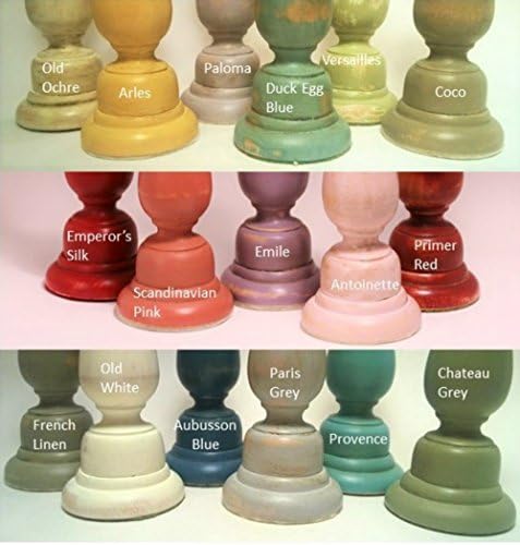 Hand-painted Distressed Wood Candlesticks Pair (Two) Rustic Shabby Chic (6 3/4", Duck Egg Blue)