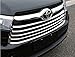 Generic Chrome Front Grill Grille Cover Trim Fit For Toyota Highlander 2014 2015 2016 -4PCS