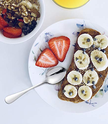 4 Hiware+12+piece+Stainless+Teaspoons+Inches