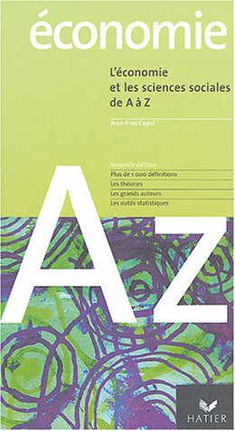 L' économie et les sciences sociales de A à Z