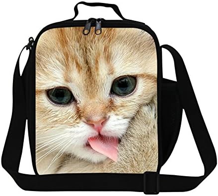 CrazyTravel Lunch Bag With Water Pocket For Adults Kids Outdoor Travel Camping School Work