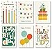 Birthday Card - 48-Pack Birthday Cards Box Set, Happy Birthday Cards - Bright Party Designs Birthday Card Bulk, Envelopes Included, 4 x 6 inches primary