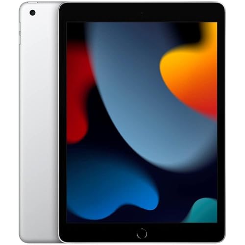 Apple 2021 iPad, 10.2-inch, Wi-Fi + Cellular, 256GB - Silver (Renewed)