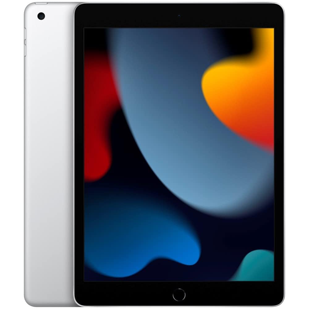 Photo 1 of Apple 2021 iPad 9th Gen (10.2 inch, Wi-Fi + Cellular, 64GB) Silver (Renewed)