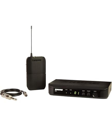 Amazon.com: Shure BLX14 Wireless Guitar System - H10 Band
