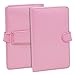 Fosmon Leather Case with USB Keyboard and Stylus for Zeepad 7.0 - Pink