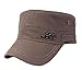 Jeep Tactical Cadet Hats Military Caps Twill Army Corps Cap Flat Top Cap Baseball Hat