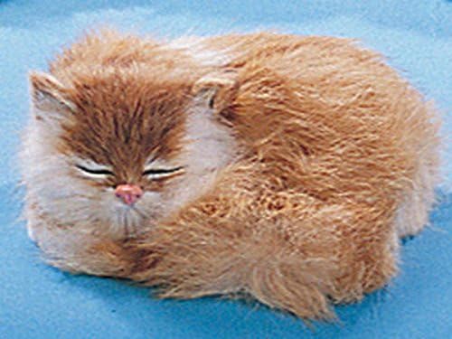 Cat Sleeping Collectible Figurine Kitten Statue Decoration Model New