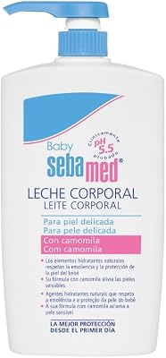Sebamed baby leite corporal hidratante para pele sensível e delicada do bebê, 750ml
