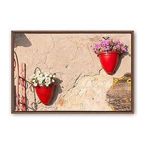 signwin Framed Canvas Wall Art Rural Landscape Photography...