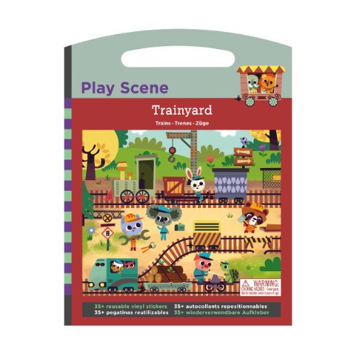 Mudpuppy Trainyard Play Scene