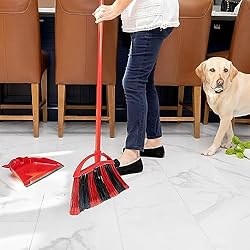 O-Cedar One Sweep Broom with Step-On Dustpan