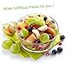 Seugsun Salad Cutter Bowl, Easy to Slice Fruits And Vegetables - Finish Your Salad in 60 Seconds