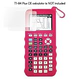 Sully Silicone Case for Ti 84 Plus CE Calculator (Pink) - Cover for Texas Instruments Ti-84 Graphing Calculator - Silicon Skin for Ti84 Plus - Protective Cases - Ti 84 Accessories by Sully