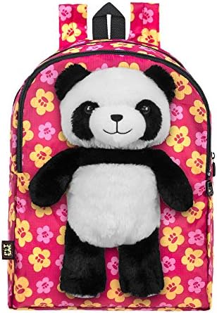 PetSac Panda Pink Flowers, Pink, One Size