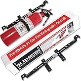 Car Fire Extinguisher Bracket | Universal Design Fits Most Vehicles | Over 10,000 Sold!