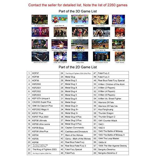 Xfuny Arcade Game Console 1080p 3d Tiendamia Com