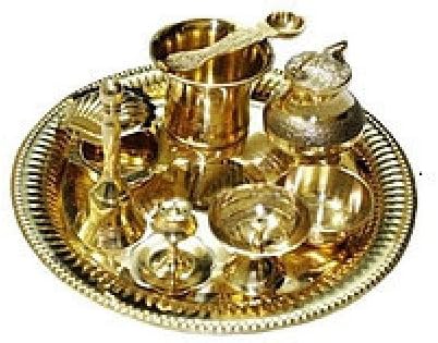 Exclusive Puja Thali Neelkanth Rudraksha
