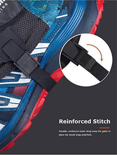 Win.deeper Hommes Femmes Trail Gaiters Guêtres Basses Trail Guêtres De Course